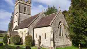 Pylle Church Blue Lias with Doulting